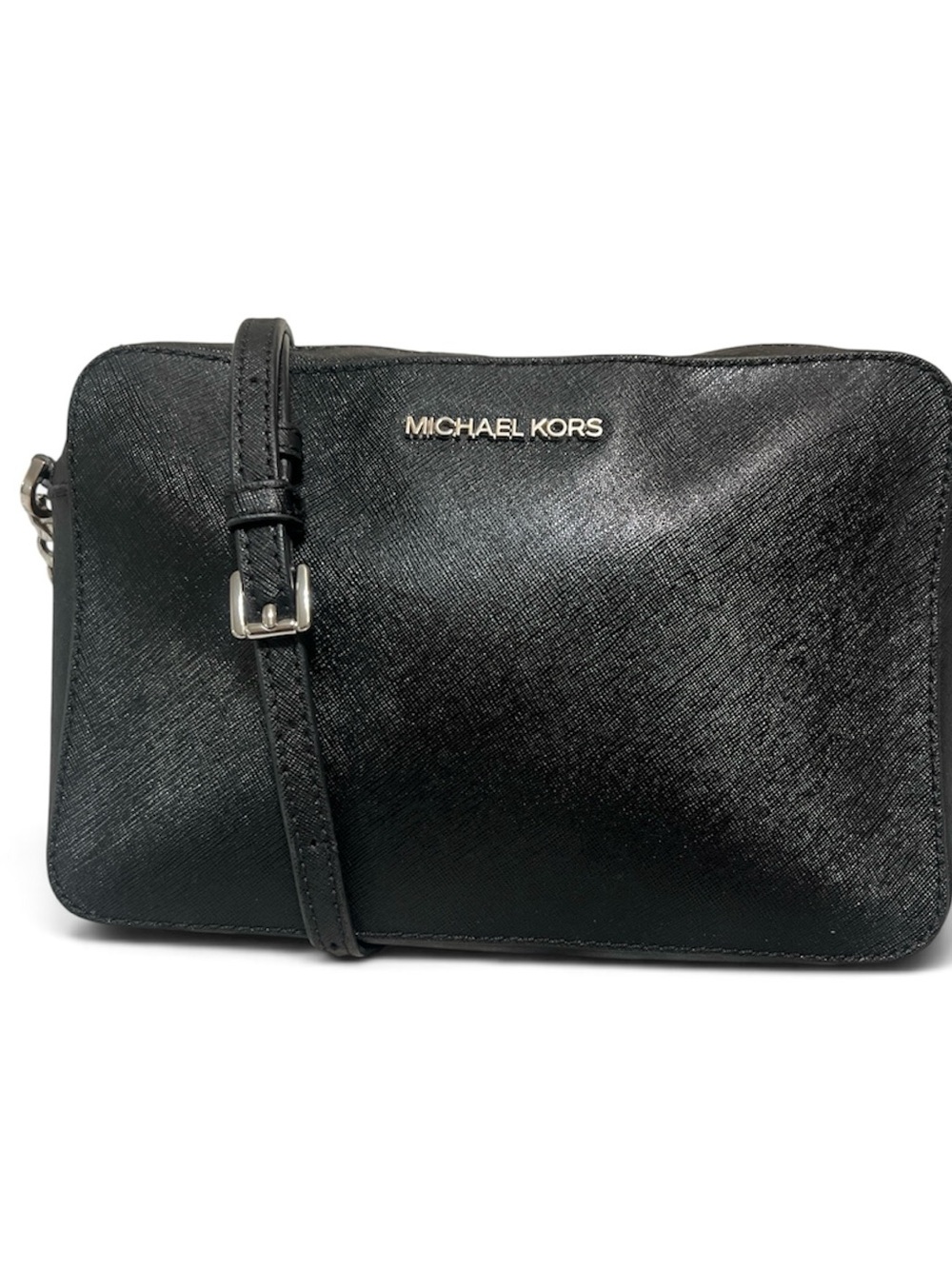 Michael Kors Black Saffiano Leather Crossbody bag